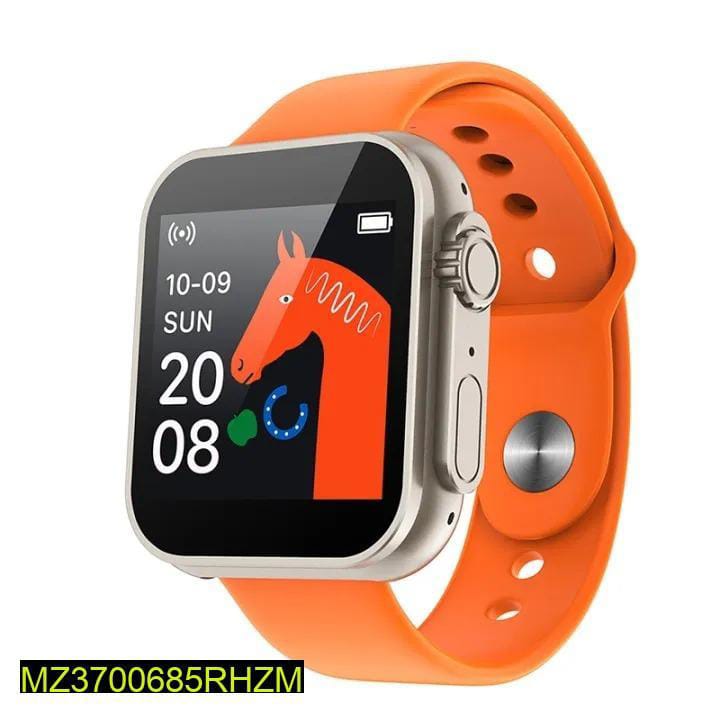 D30 Ultra Smart Watch, Orange Bracelet