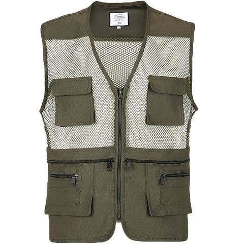 Breathable Fashion Personality Summer Vest Men