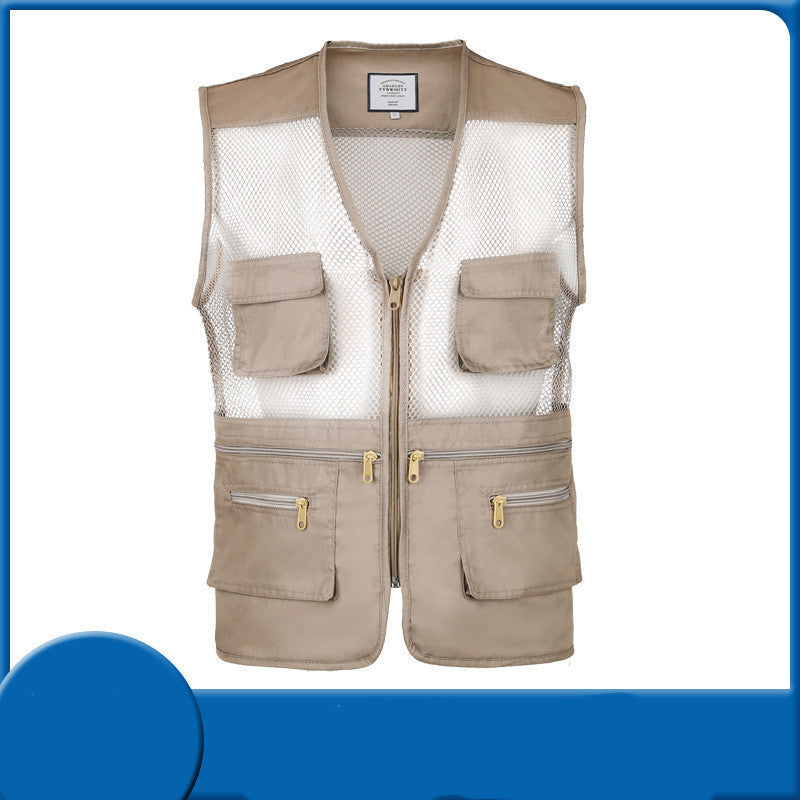 Breathable Fashion Personality Summer Vest Men